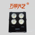 Long distance COB led flood light 200w